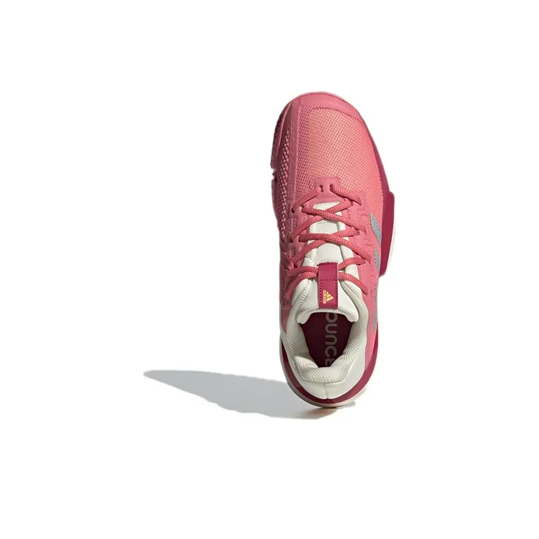 Adidas Solematch Bounce Slip Resistant Breathable Low Top Tennis Shoes-4