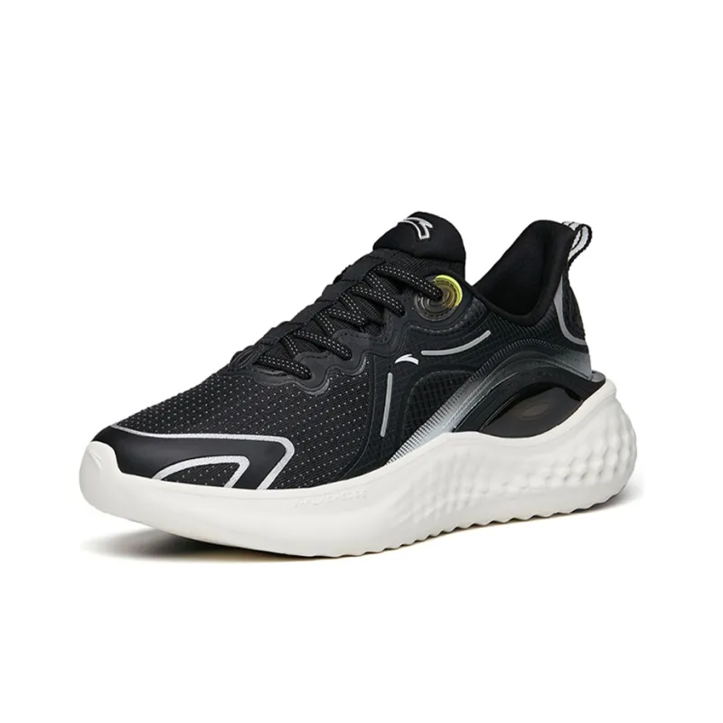 ANTA Running Collection Running Shoes Men Low-Top Black/White-1