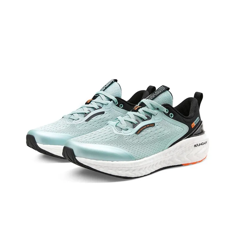 361° Popping Foam Breathable Low Top Running Shoes Men's Green Black-2
