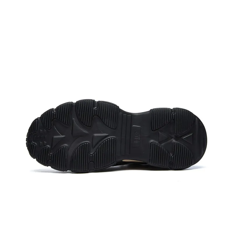 FILA Lanvin X FILA Low Top Running Shoes Black/Yellow-4
