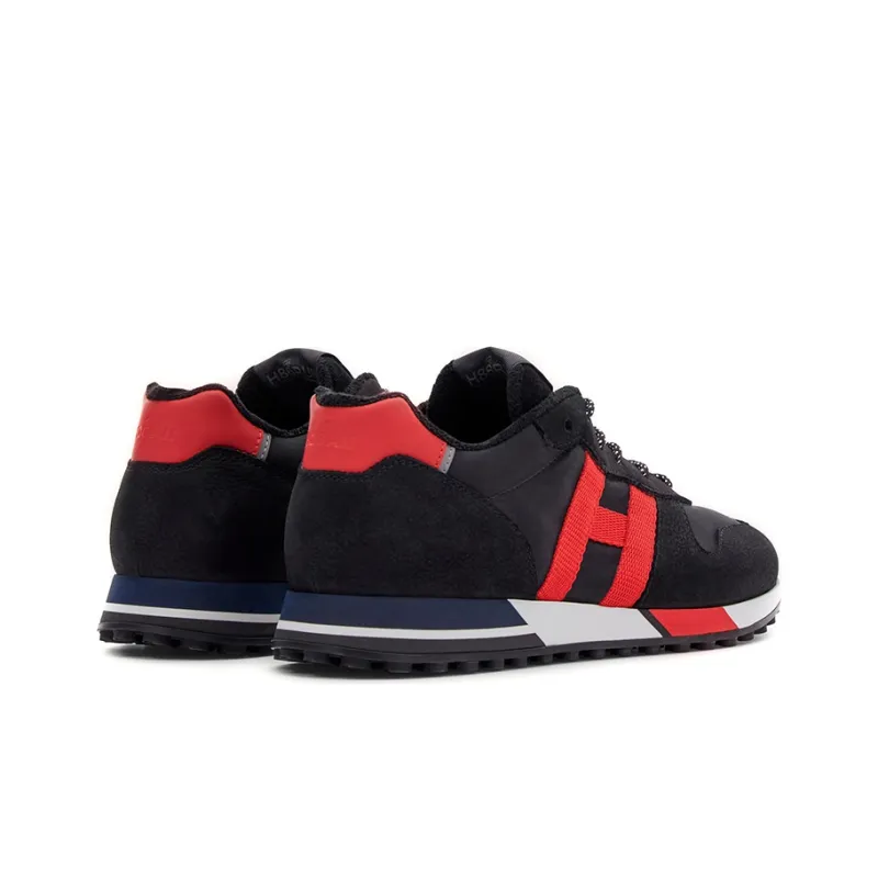 HOGAN H383 Casual Shoes Men's Black-4