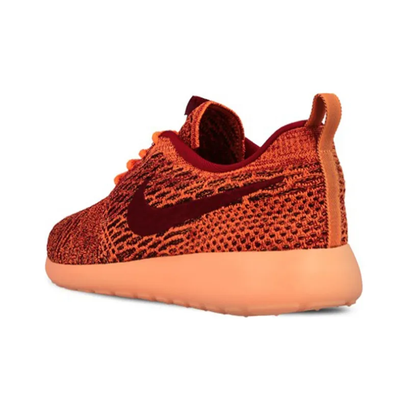 Nike Roshe One Running Shoes Women's Low-Top Orange-3