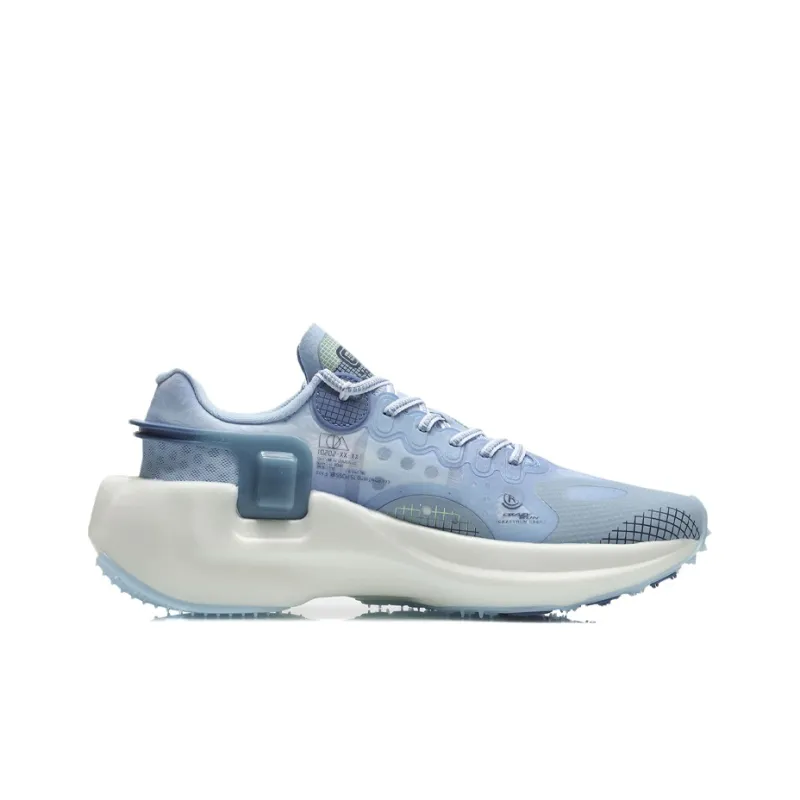 LINING Ranger Running Shoes Men Low Top Aurora Blue/Light Dusty Blue-1