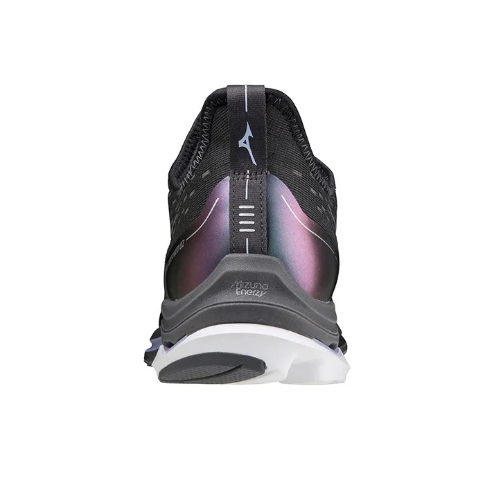 Mizuno Wave Rider Neo 2 Cushioning Anti-Slip Wear-Resistant Breathability Low-Top Running Shoes Women's Black Gray-3