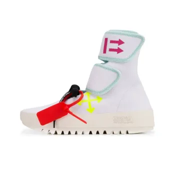 OFF WHITE Moto Wrap White Neon Women's