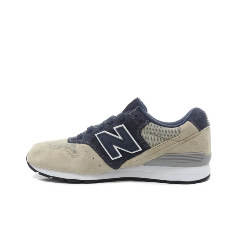 New Balance NB 996 Cushioning, Slip Resistant, And Abrasion Resistant Low Top Running Shoes Men's Gray Blue-0
