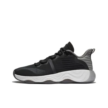 LiNing Wujie 3 Cushioning Anti Slip And Wear Resistant Low Top Casual Shoes Men's Black Gray Color
