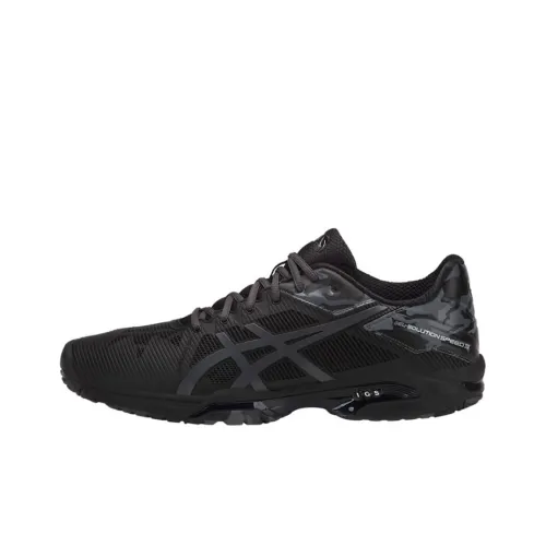 Asics Gel-Solution Speed 3 Running Shoes Men Low-Top Black