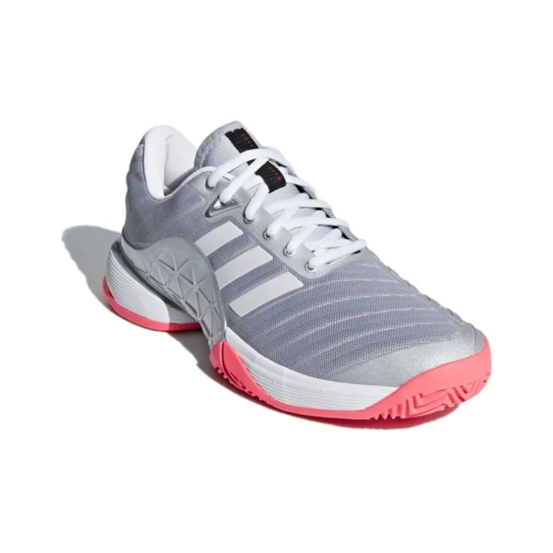 Adidas Barricade Grey/White Women's-2