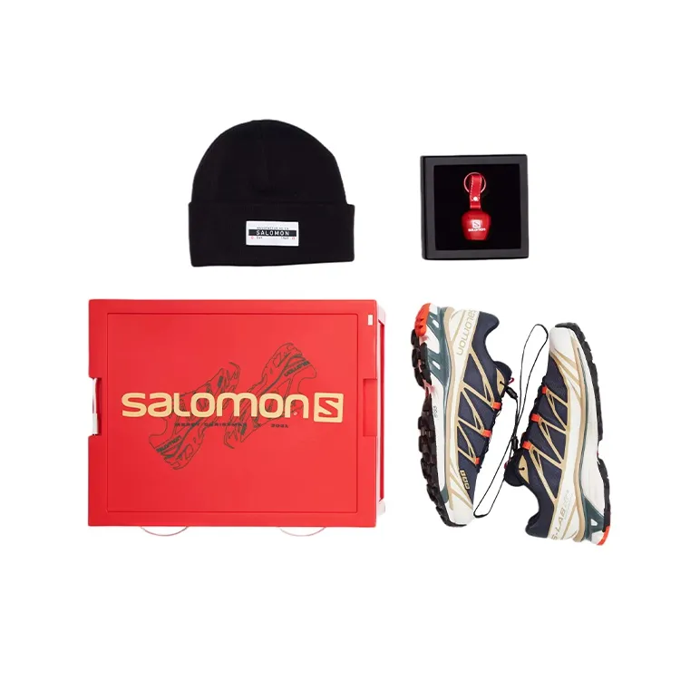 SALOMON XT-6 Cushioning Anti-Slip And Wear-Resistant Low-Top Hiking Trekking Shoes Unisex Black-2