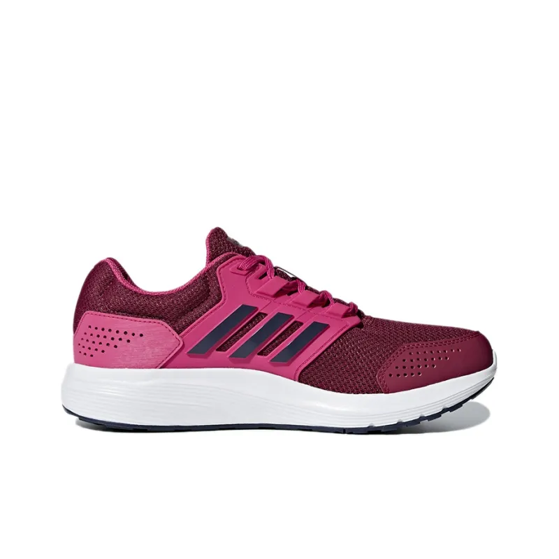 Adidas Galaxy 4 Running Shoes Women's Low-Top Rose Red-1
