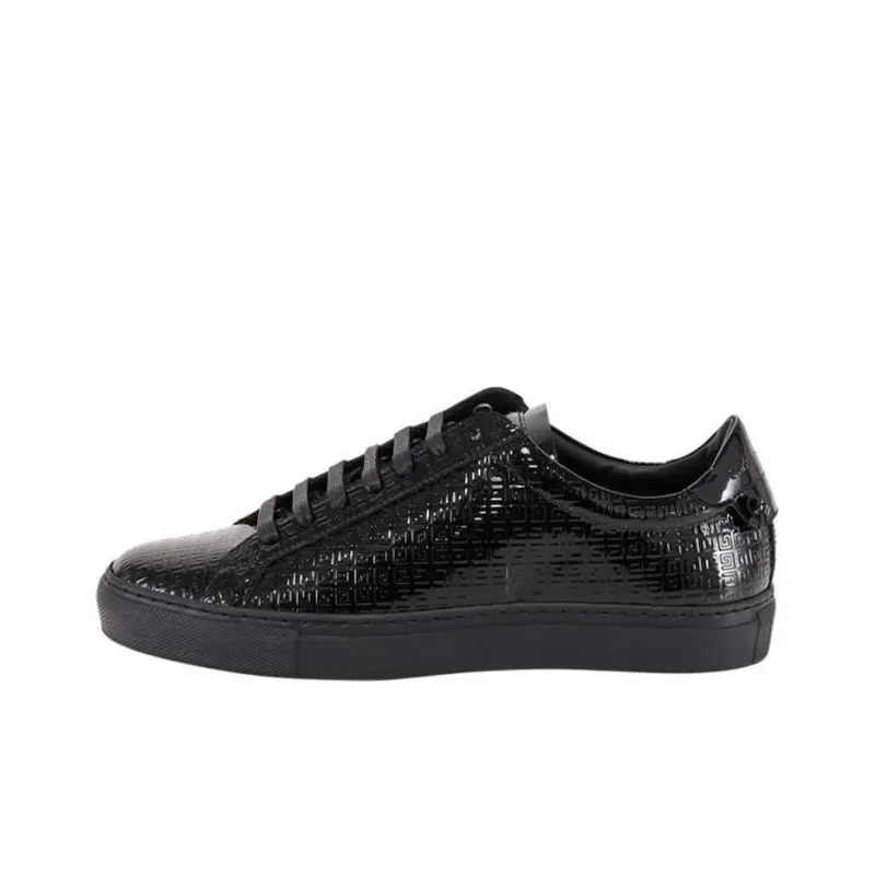Givenchy Urban Street Low Black 4G Patent-0