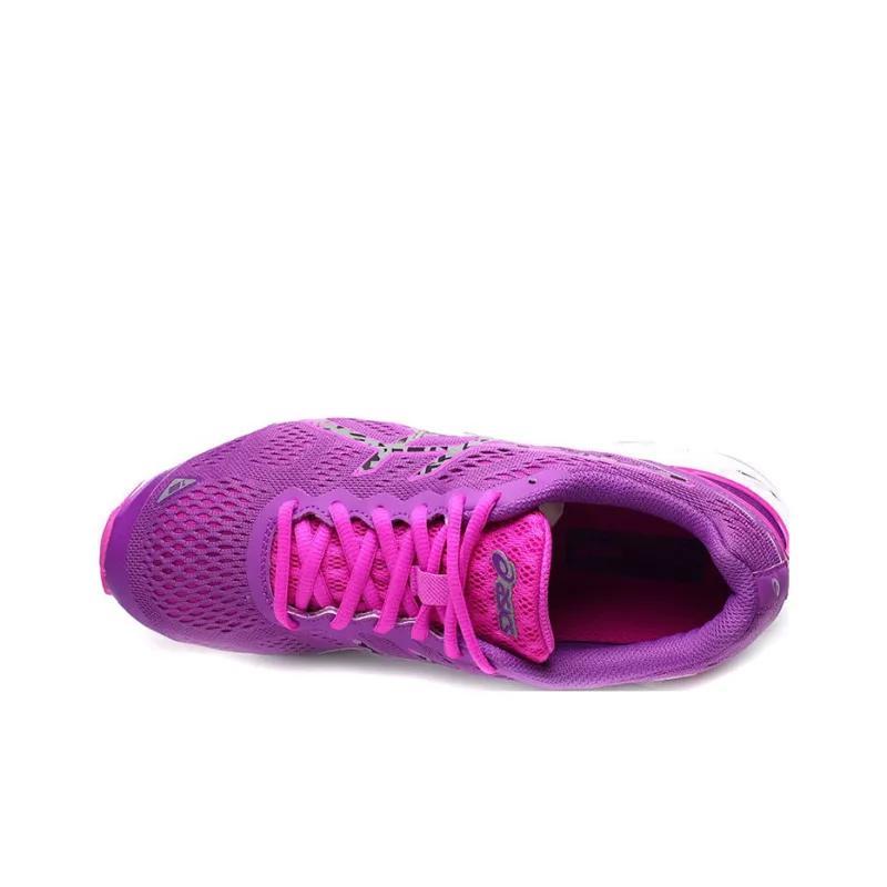 Asics Gel-DS Trainer 19 Breathable Lightweight And Wear-Resistant Low-Top Running Shoes Women's Purple Gray-3