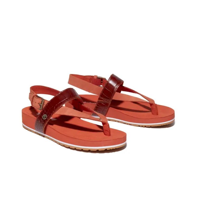 Timberland Malibu Waves Beach Slippers Women's Russet-3