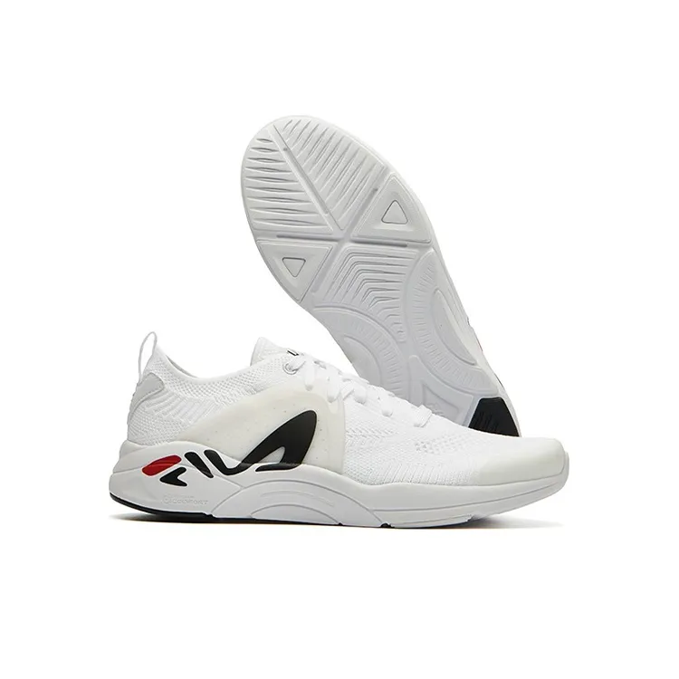 FILA Athletics Mesh Breathable White/Red-5