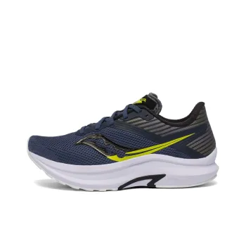 Saucony Axon 2 Running Shoes Men Low-Top Blue/Green/White