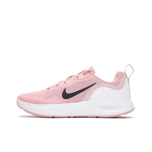 Nike Wearallday Running Shoes Women's Low-Top Enamel Pink/Black/White