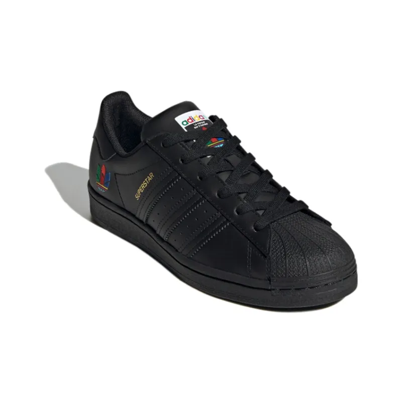 Adidas Originals Superstar 'Black Red Blue' Women's-2