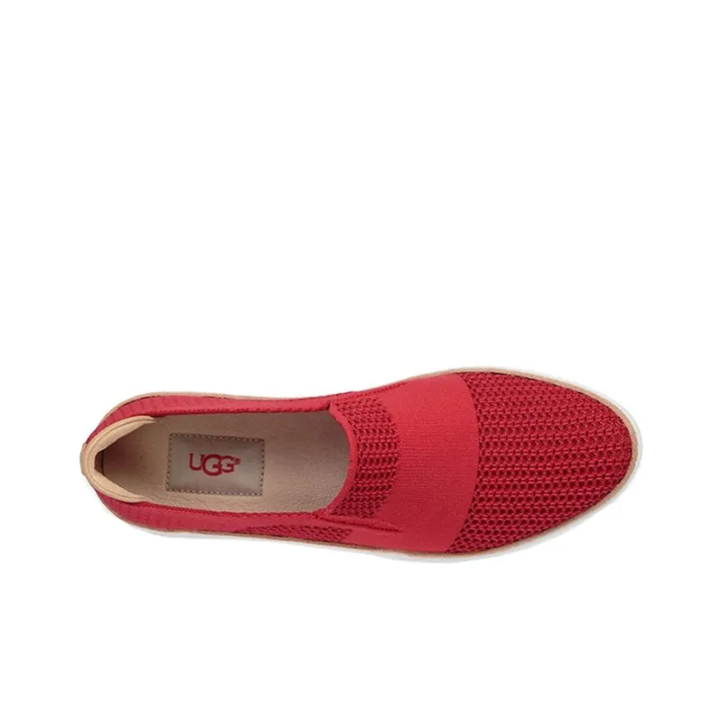 UGG W Sammy Series Breathable Lightweight Wear resistant Casual Sports Skateboarding Shoes Red Women's-3