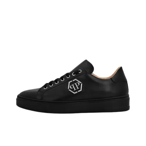 PHILIPP PLEIN Lo-Top Skateboard Shoes Men Low-Top Black