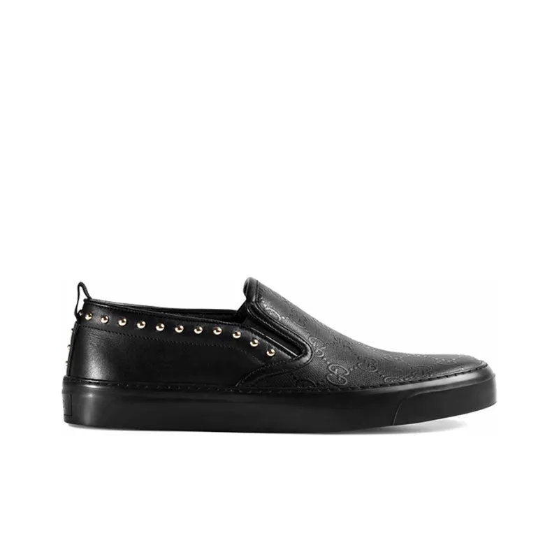 GUCCI Stylish Skateboarding Shoes Women's Black-1