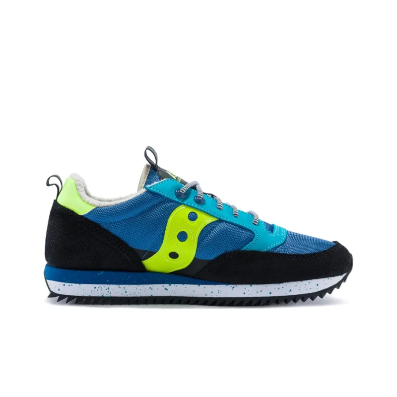 Saucony Cushioning Anti Slip Wear Resistant Breathability Low Top Casual Running Shoes Men's Blue Black-1