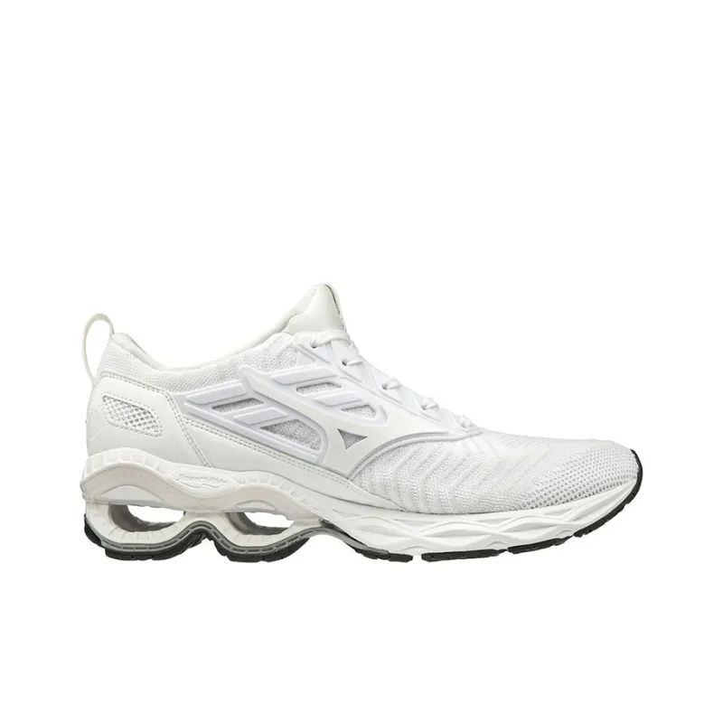 Mizuno Calico Jack X Wave Creation Waveknit 'Triple White'-1