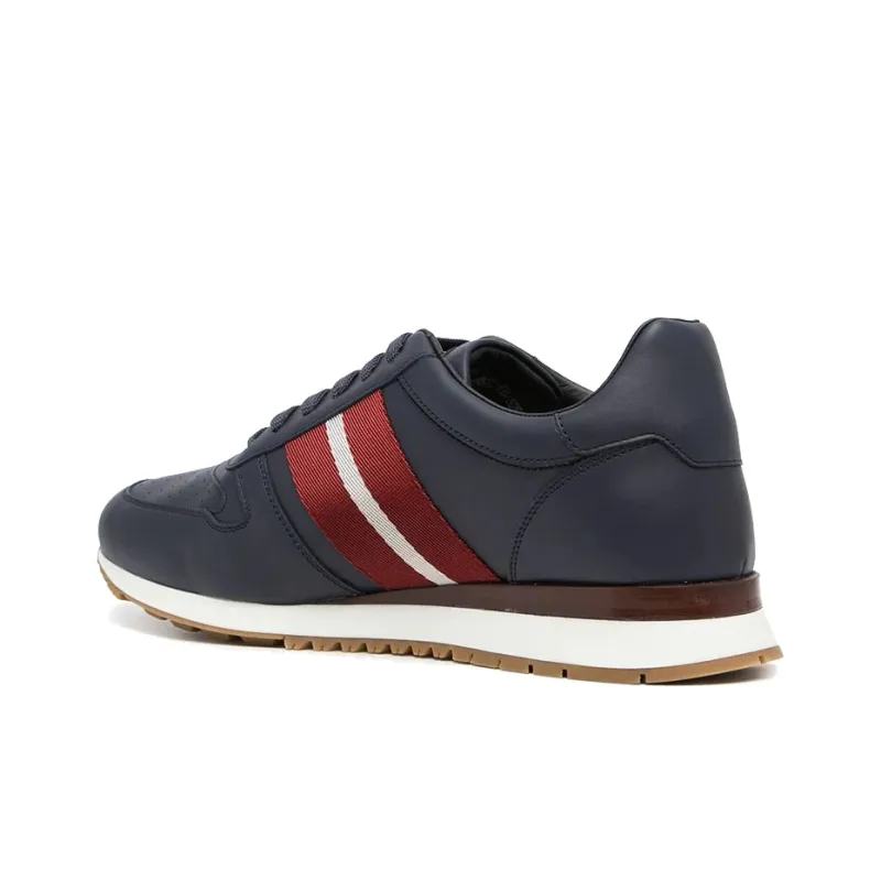 BALLY Cushioning Anti Slip And Wear Resistant Low Top Running Shoes Men's Blue-3