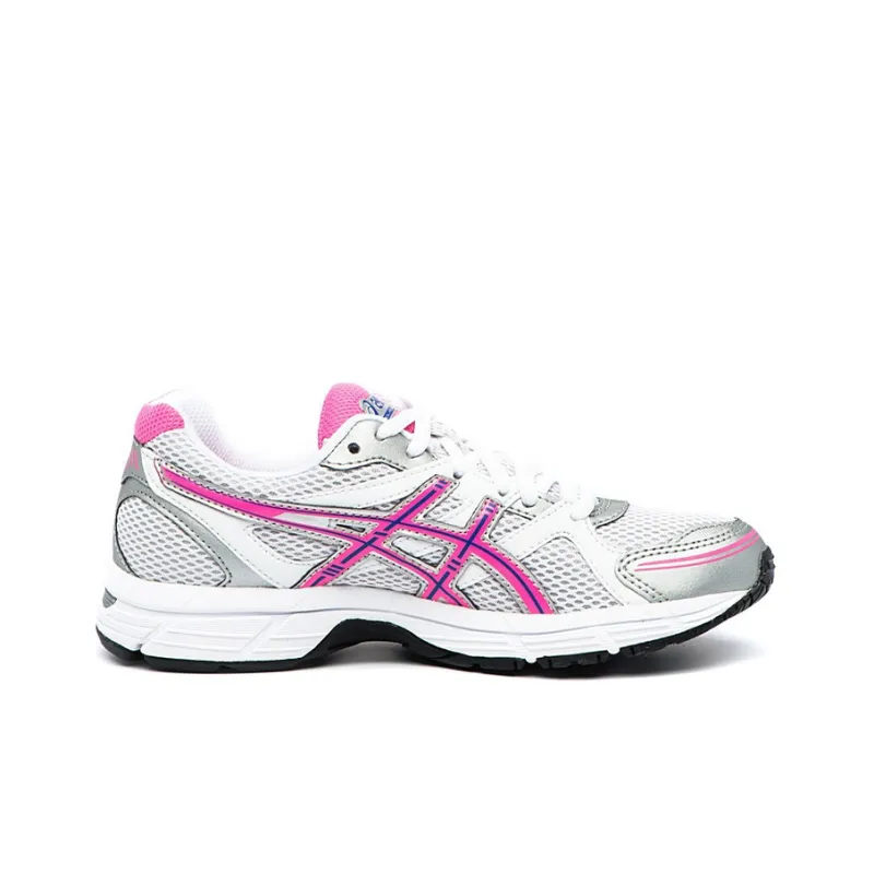 Asics Gel-Pursuit Wear-Resistant Low-Top Running Shoes Women's Pink White-1