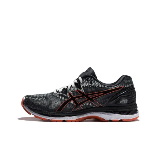 Asics GEL-Nimbus 20 Running Shoes Men Low-Top Black/Grey