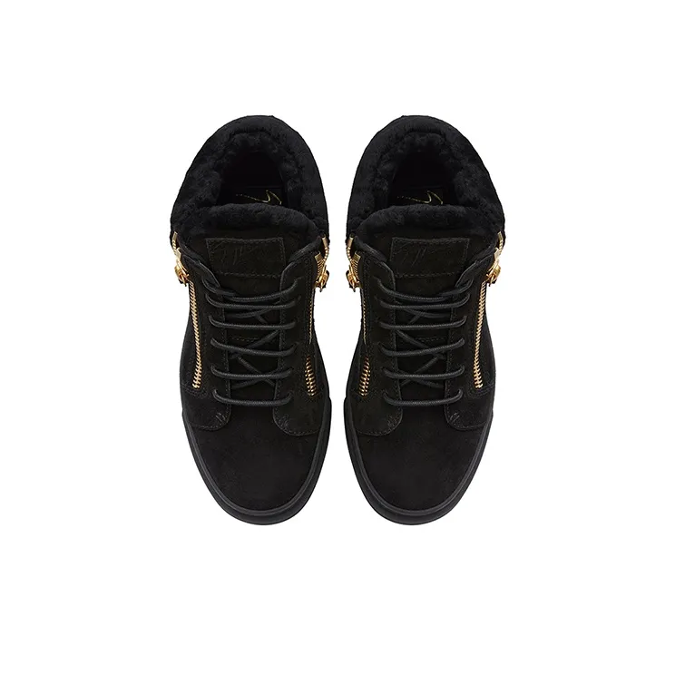 Giuseppe Zanotti Kriss Suede Mid top Sneakers Women's-4