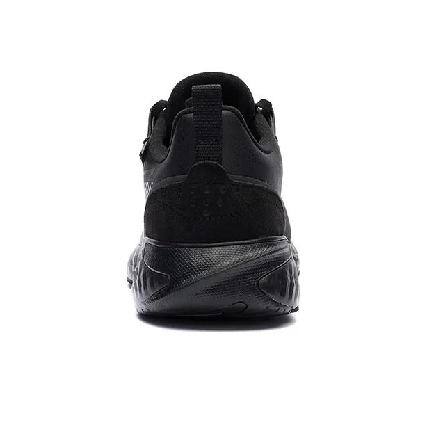 LiNing Low Top Running Shoes Men's Black-3