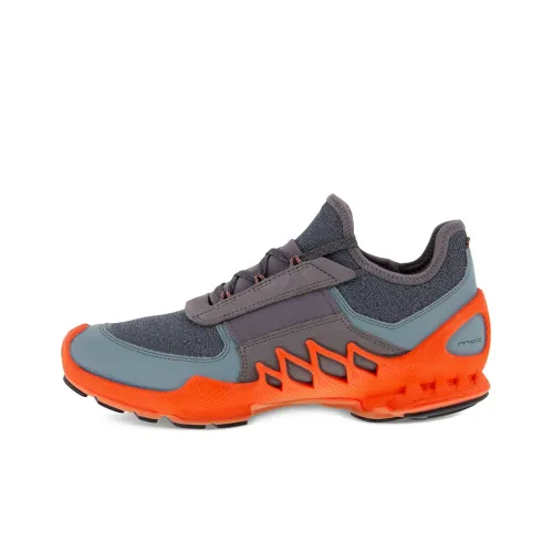 Ecco Great Step Exploration Series Hiking / Trekking Shoes Women's Low-Top Cavalry Blue