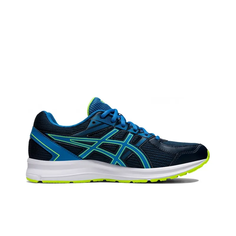 Asics Jolt 3 Anti-Slip And Wear-Resistant Breathable Low-Top Running Shoes Men's Blue-1