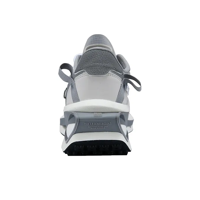 LiNing Fangyuan Premium Anti Slip Wear Resistant Low Top Casual Shoes Men's Antarctic Gray Color-3