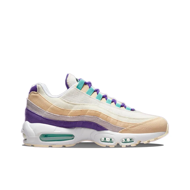 Nike Air Max 95 Air Sprung Sail Purple Teal-1