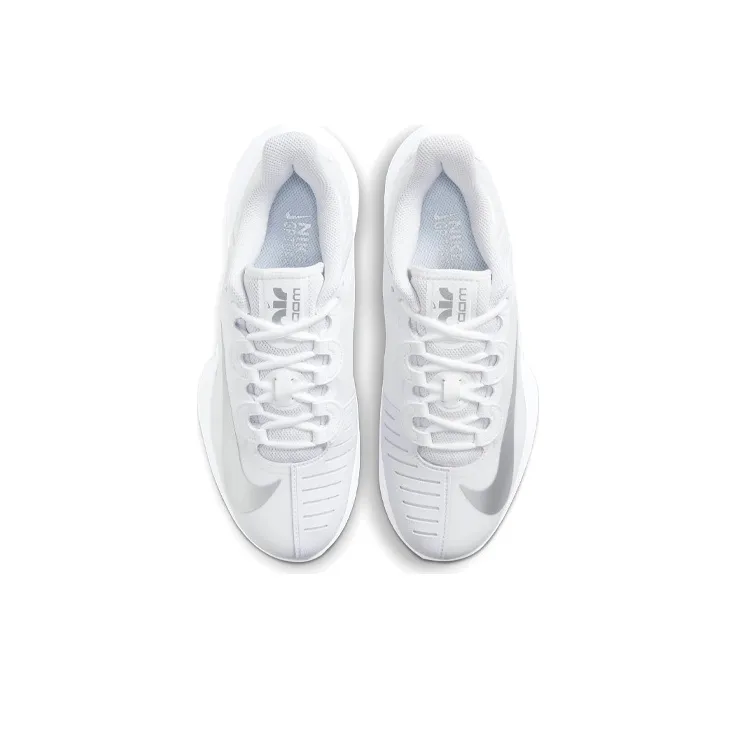 Nike Court Air Zoom Gp Turbo White Metallic Silver Women's-3