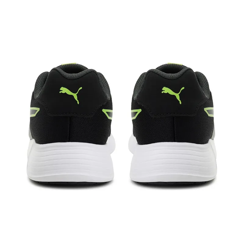 PUMA ST Runner V2 MU IDP Cushioning Anti-Slip And Wear-Resistant Low-Top Running Shoes Unisex Black Green White-3