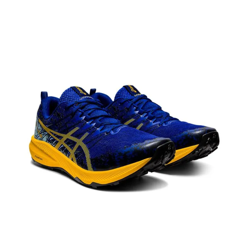 Asics Fuji Lite 2 Monaco Blue Sunflower-2