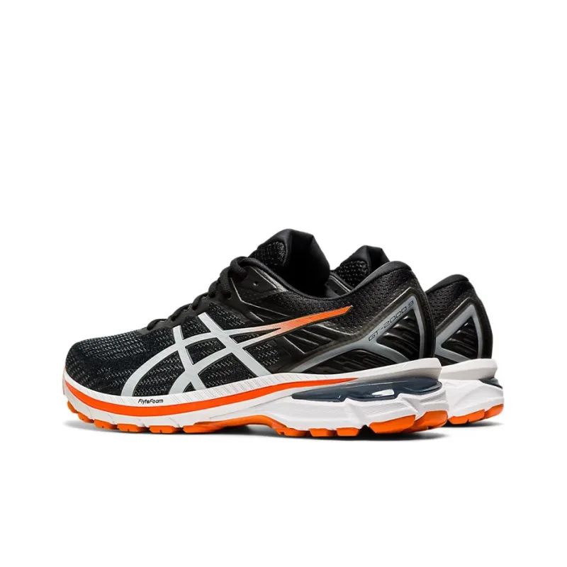 Asics GT 2000 9 4E Wide 'Black White Orange'-2
