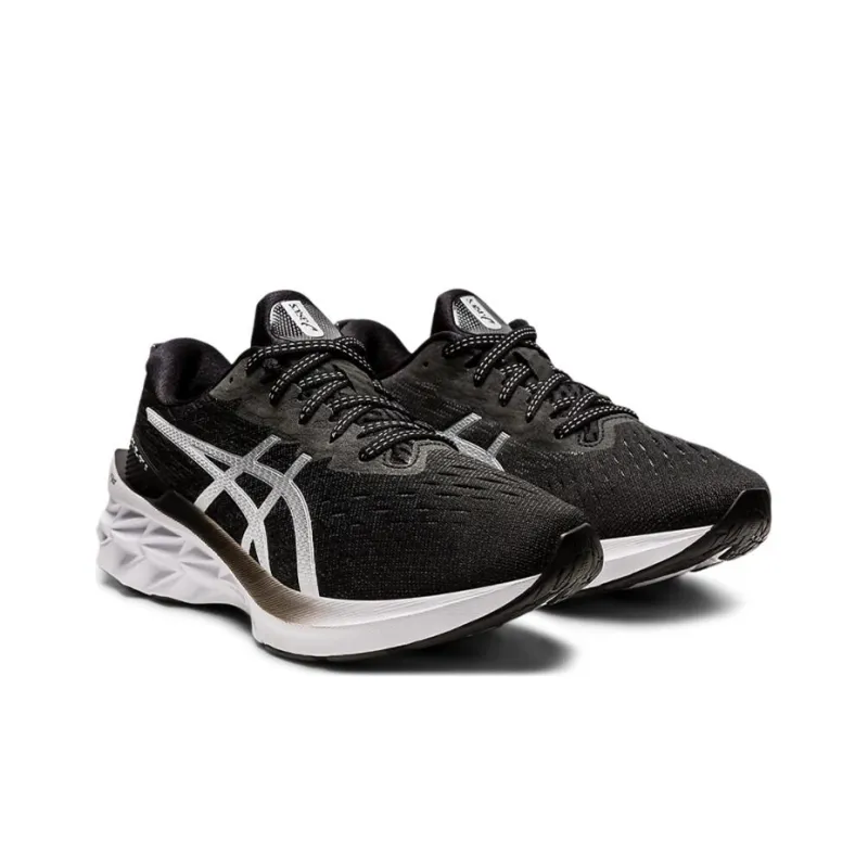 Asics Novablast 2 Black Pure Silver Women's-2