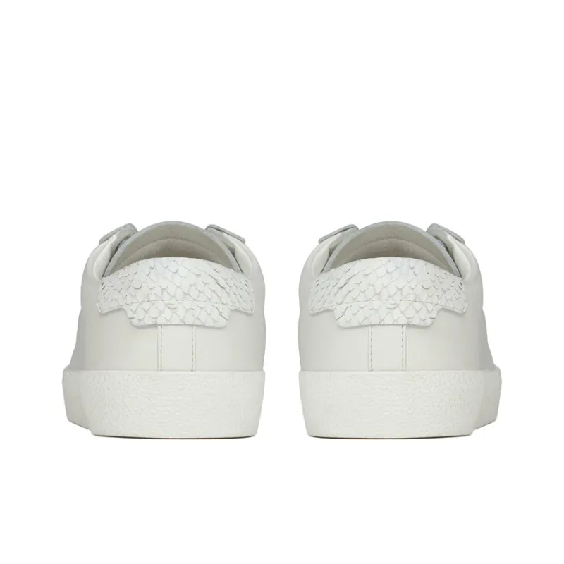 SAINT LAURENT Court Classic SL/06 Low White-4