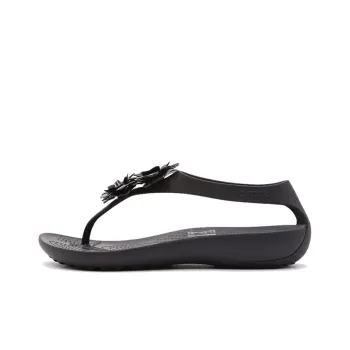 Crocs Breathable Cozy Lightweight Black Sandals Women's