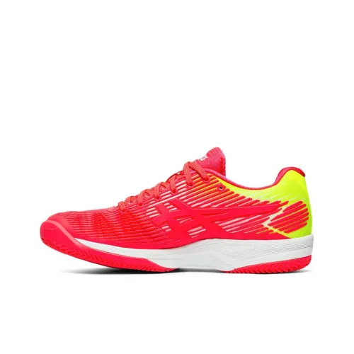 Asics Solution Speed FF Running Shoes Women's Low-Top Red/White