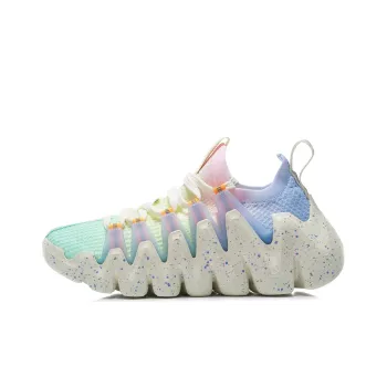 LiNing Phantom Stinger Low Top Running Shoes Women's Snow Purple Blue