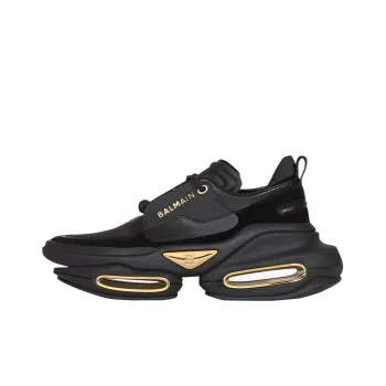 BALMAIN B Bold Low Top Casual Shoes Women's Black