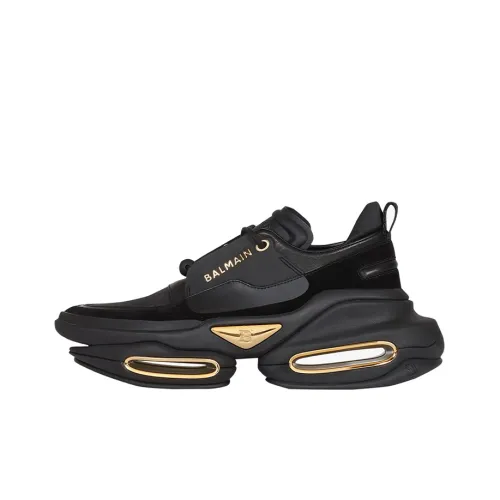 BALMAIN B Bold Low Top Casual Shoes Women's Black
