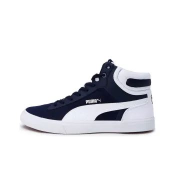 PUMA Castlerock-gibralta Skateboard Shoes Men Mid-Top Blue/White