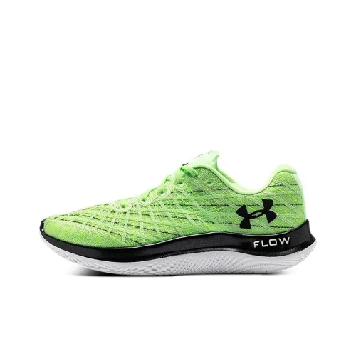 Under Armour Flow Velociti Wind Running Shoes Men Low-Top Green/Black