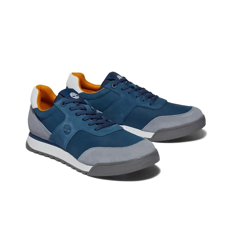 Timberland Miami Coast Wear-Resistant Slip-Resistant Low-Top Running Shoes Men's Gray Blue-3